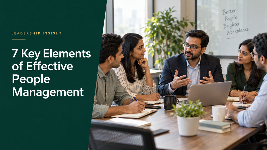 People Management: 7 Key Elements for Effective Leadership