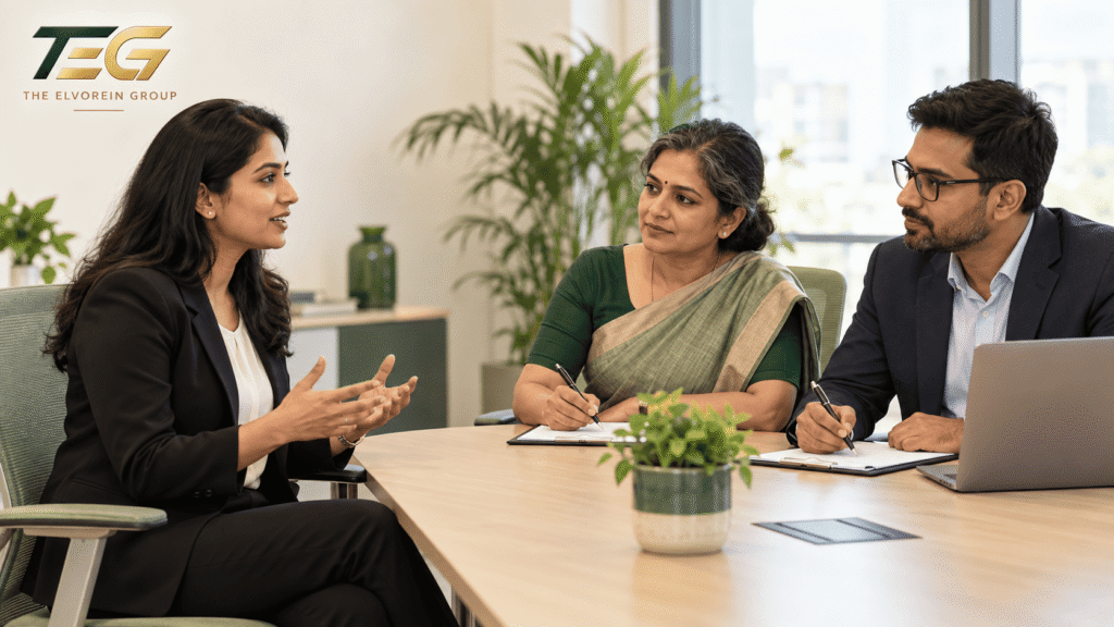 Workplace Diversity and Inclusion: 16 Powerful Ways to Succeed 2 Workplace diversity and inclusion illustrated by a candidate discussing her experience with two attentive interviewers.